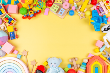 toys in a home-based daycare
